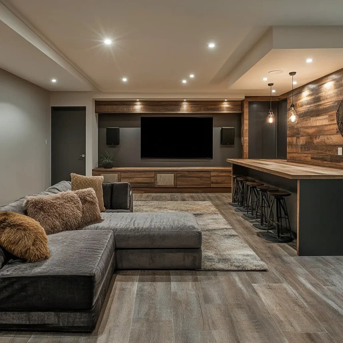 Basement Finishing services — Aladdin Contracting